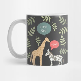 Funny Safari Love Shirt Mug